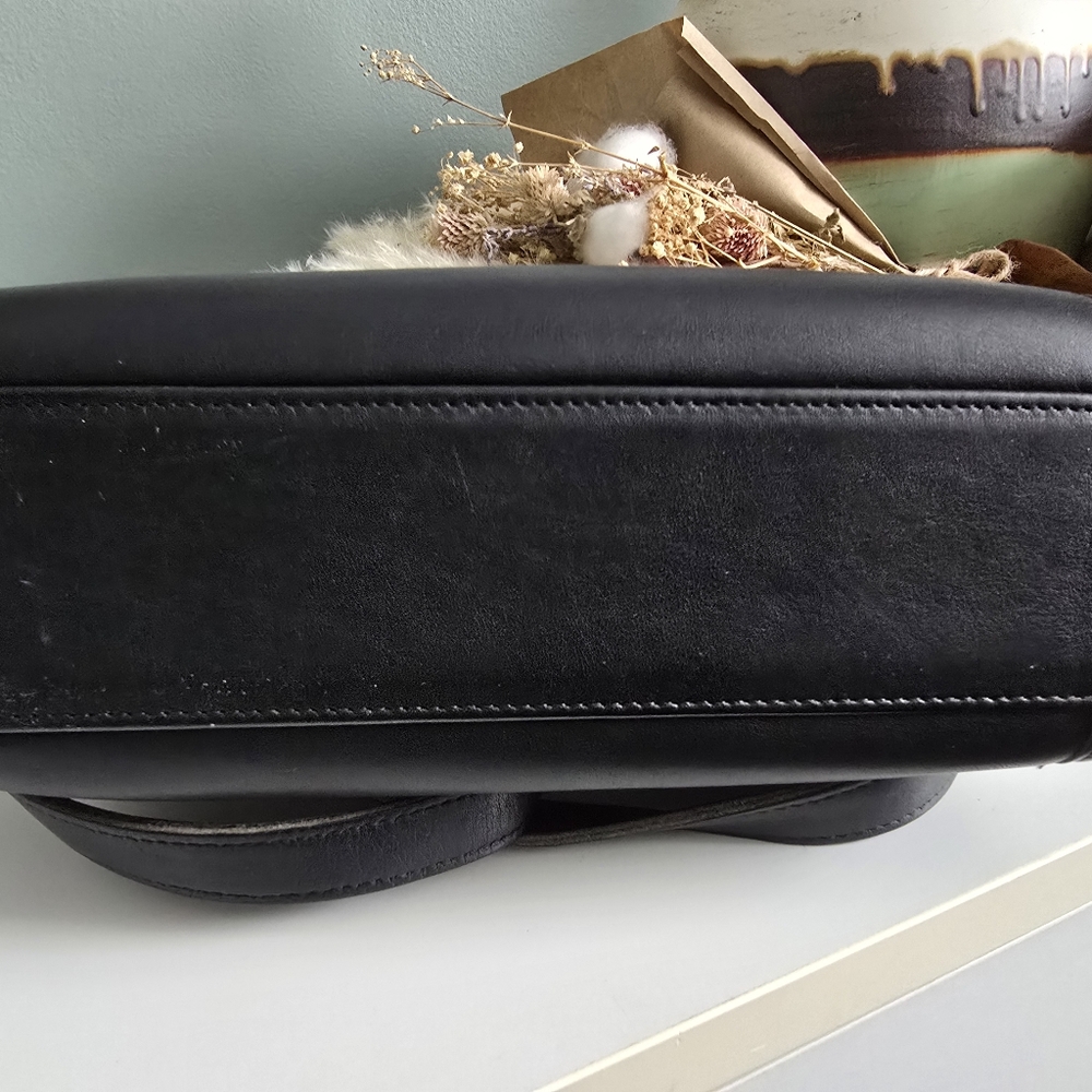 Coach Black Leather Crossbody Bag - Picture 5 of 7